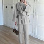 Pelerin İkili Takım TK100350  - Gri