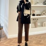 Havuç Kumaş Pantolon PNT100295 - Kahve