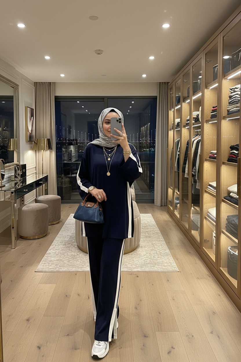 Alto Oysho İkili Takım TK100402 - Lacivert