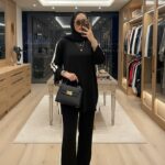 Alto Oysho İkili Takım TK100402  - Siyah