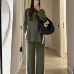 Alto Oysho İkili Takım TK100402 - Haki