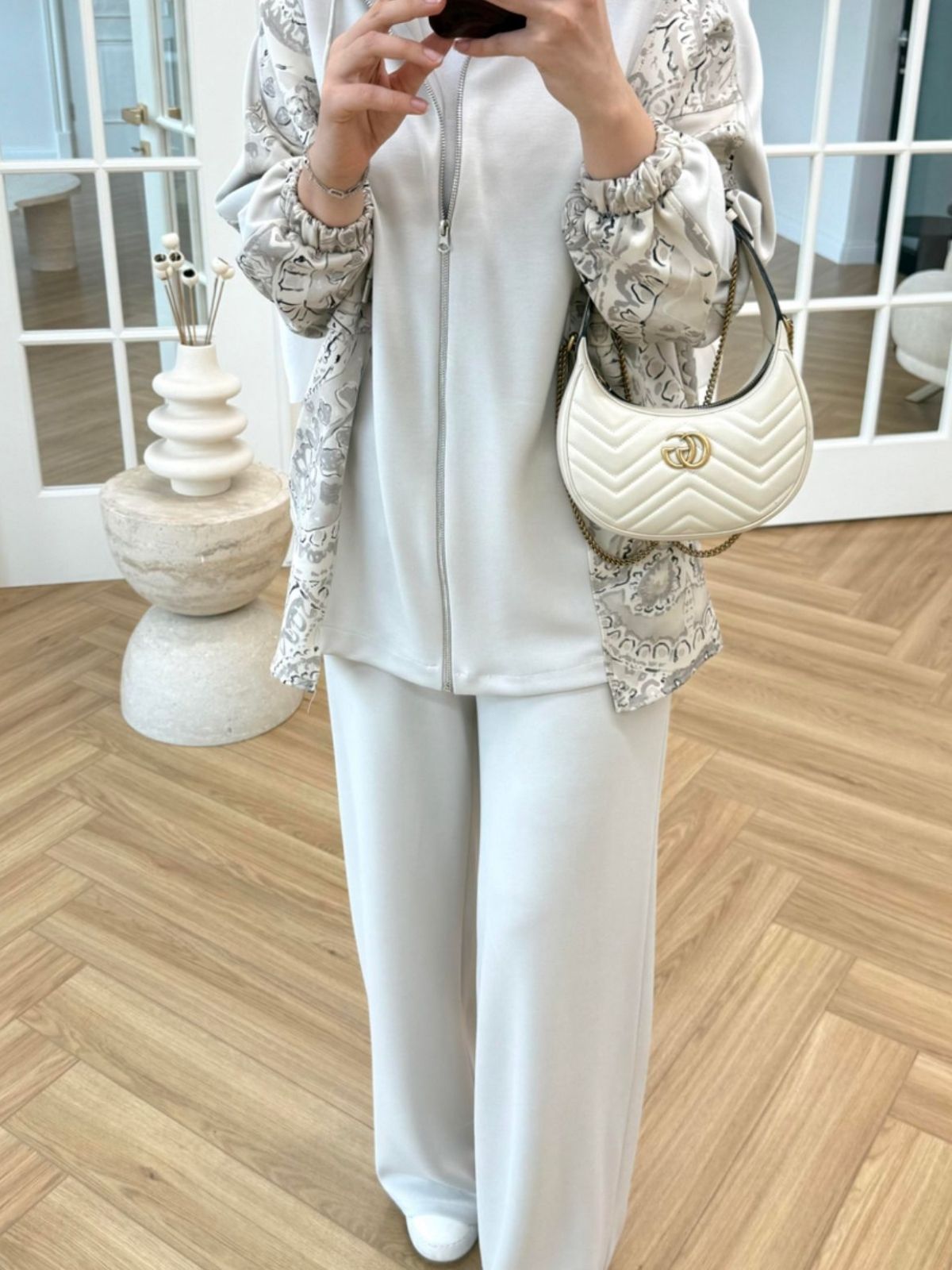 Premium Aspera  Oysho İkili Takım TK100250  - Taş - Görsel 3