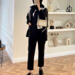 Havuç Kumaş Pantolon PNT100295 - Siyah