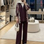 Premium Aspera  Oysh İkili Takım TK100250  - Bordo