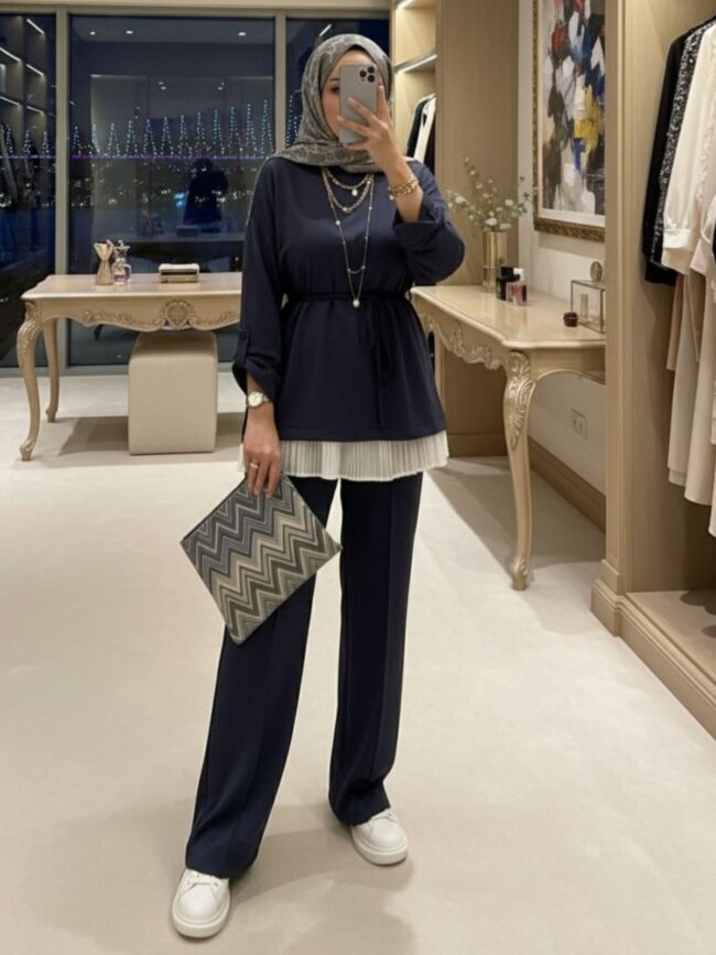 Oysho Premium Bağlamalı İkili Takım TK100240 - Antrasit