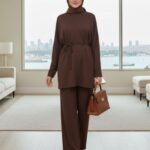 Liva Oysho İkili Takım TK100353 - Kahve