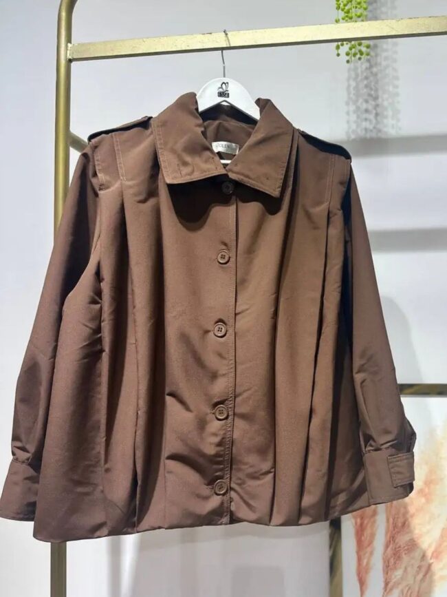 Zara Bomber Trençkot  DŞ100237 -  Acı Kahve