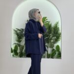 Minya Oysho İkili Takım TK100288- Lacivert