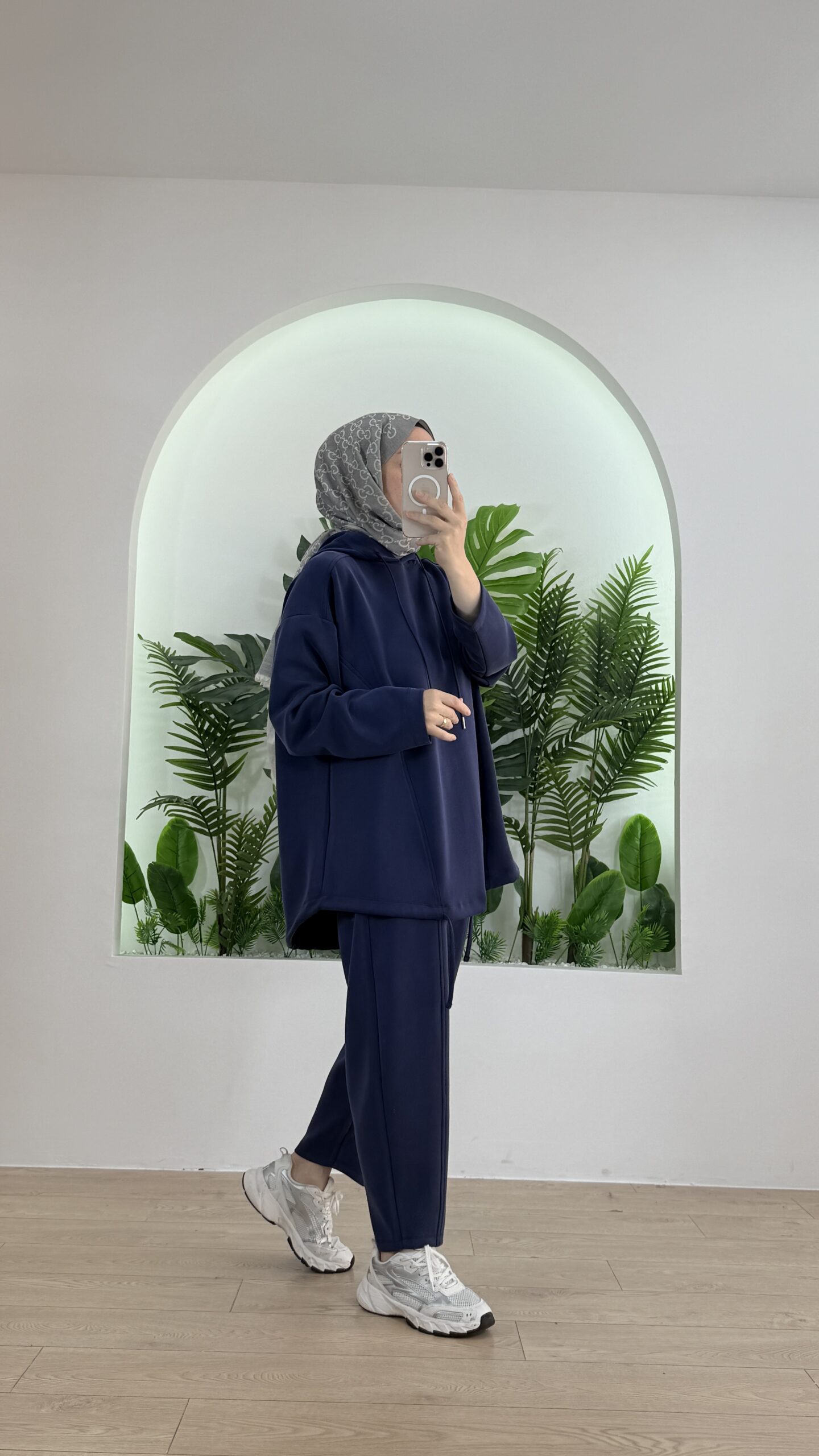 Minya Oysho İkili Takım TK100288- Lacivert