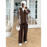 Premium Aspera  Oysho İkili Takım TK100250  - Kahve