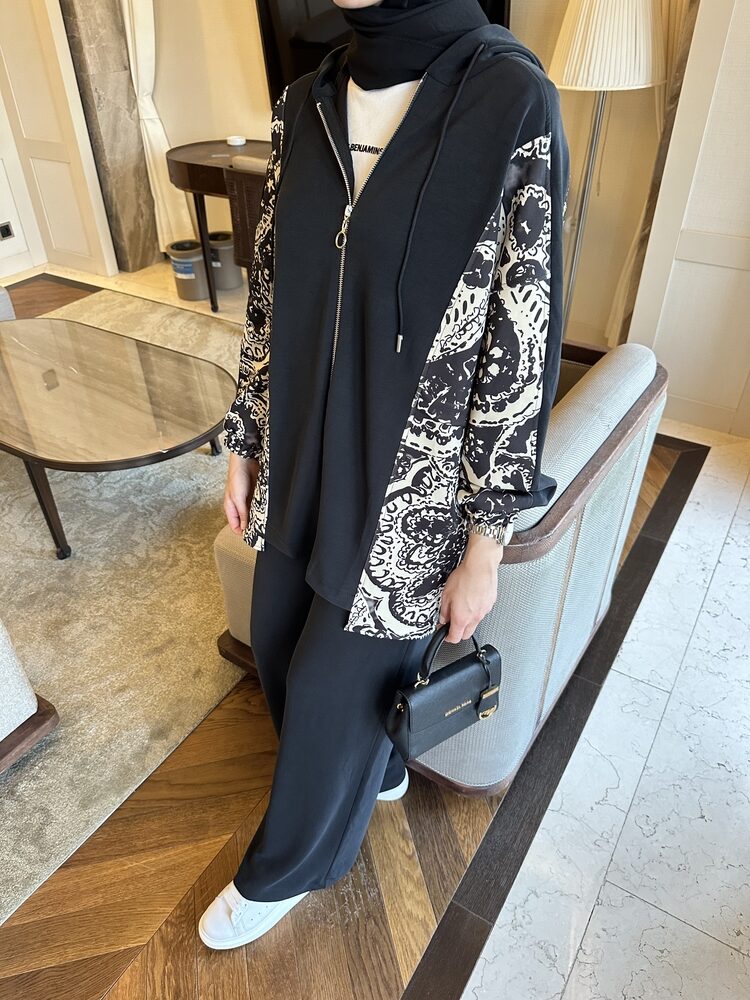 Premium Aspera  Oysho İkili Takım TK100250  -  Siyah - Görsel 3