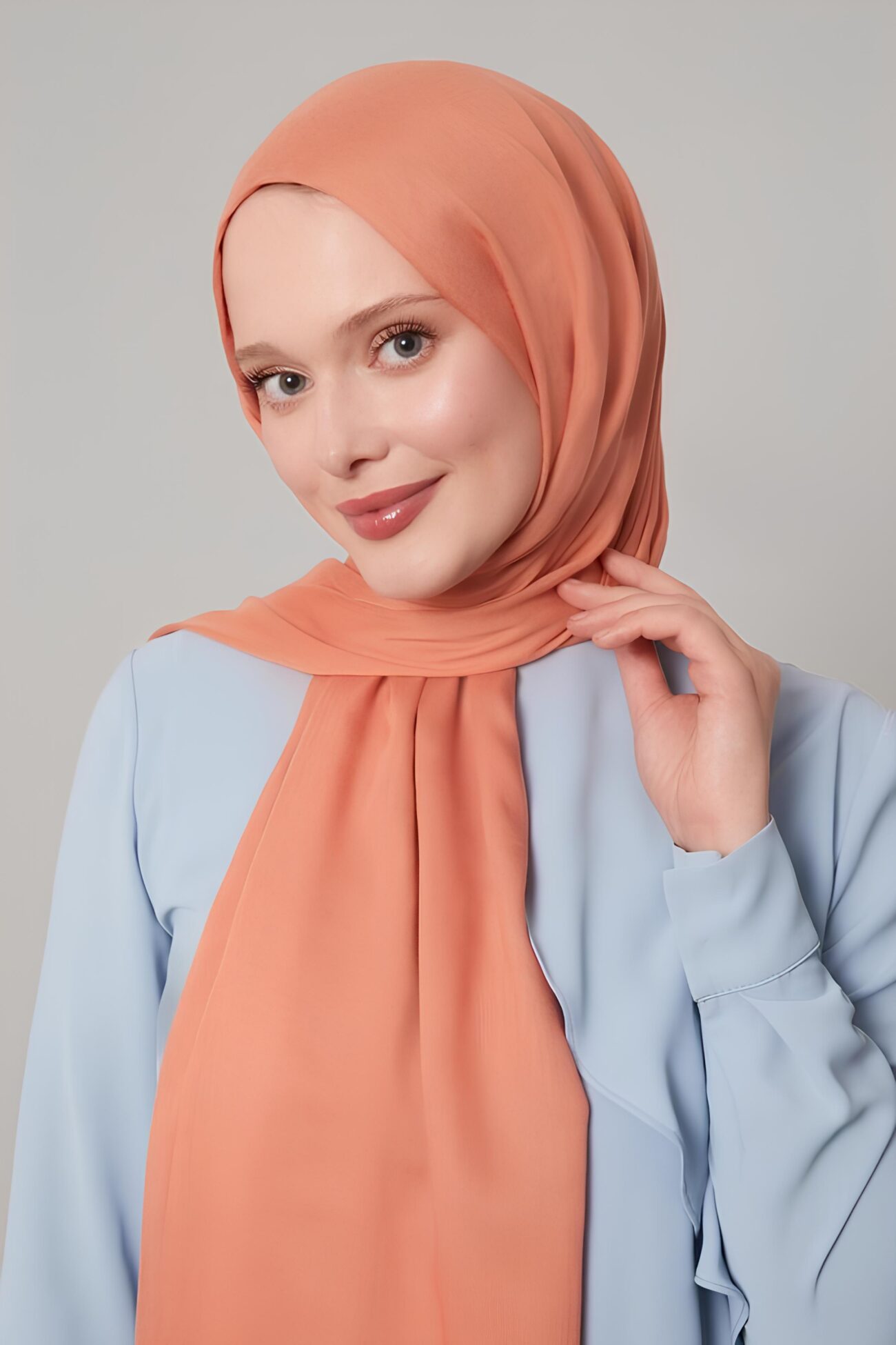 Oxygen His Serisi Pamuk Şal -Nar Çiçeği