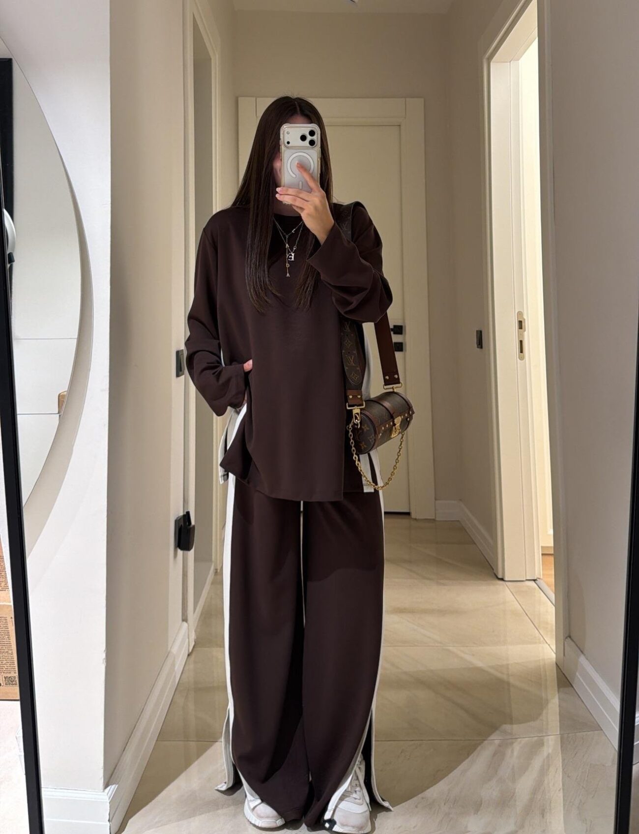 Alto Oysho İkili Takım TK100402 - Kahve - Görsel 2