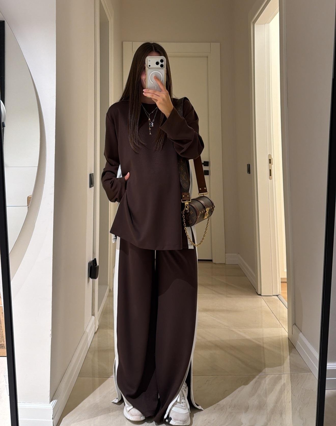 Alto Oysho İkili Takım TK100402 - Kahve - Görsel 3