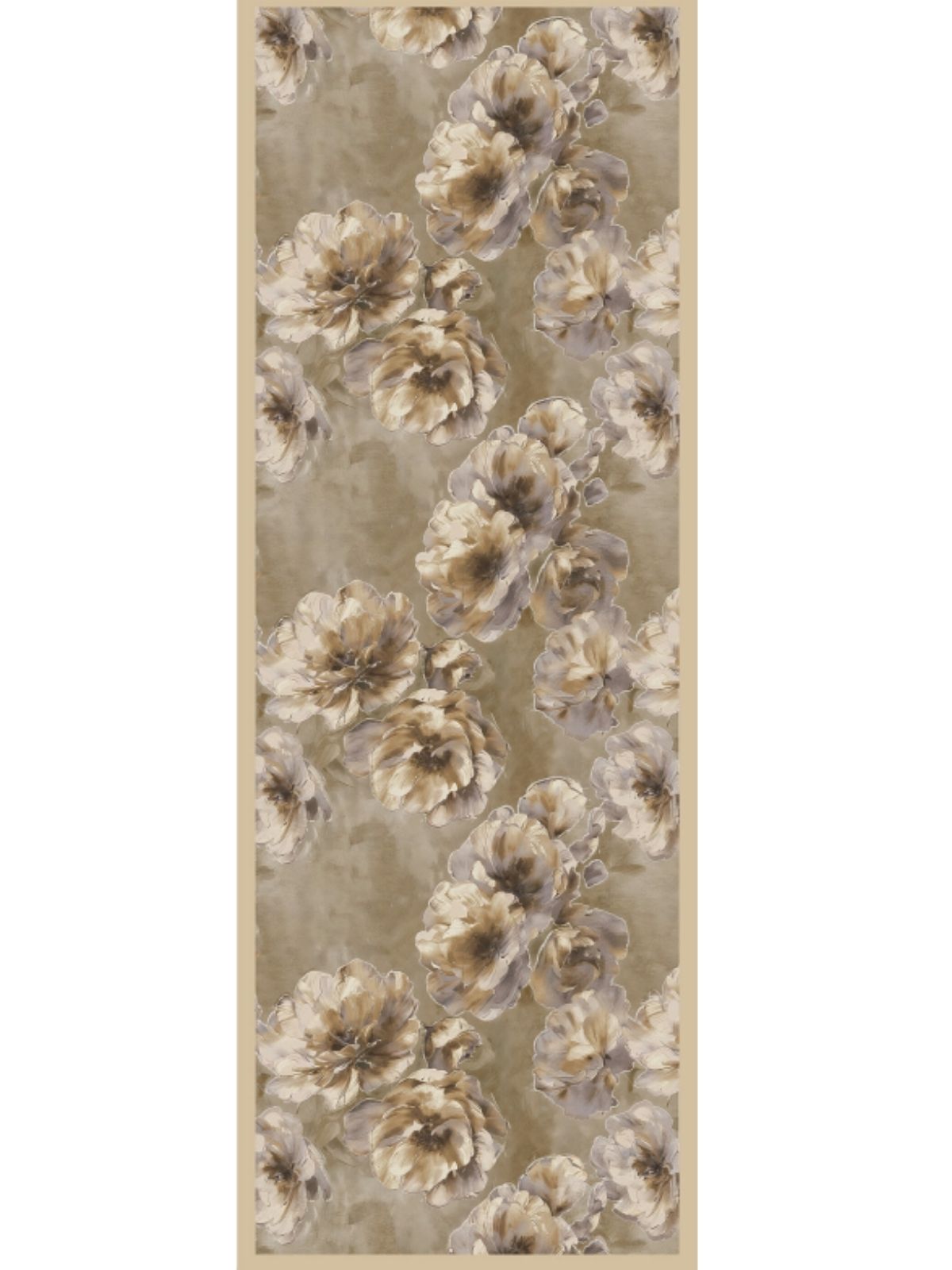 Zemheri Desen Şal  469-023 - V-12 -  Vanilya Pembe - Görsel 7