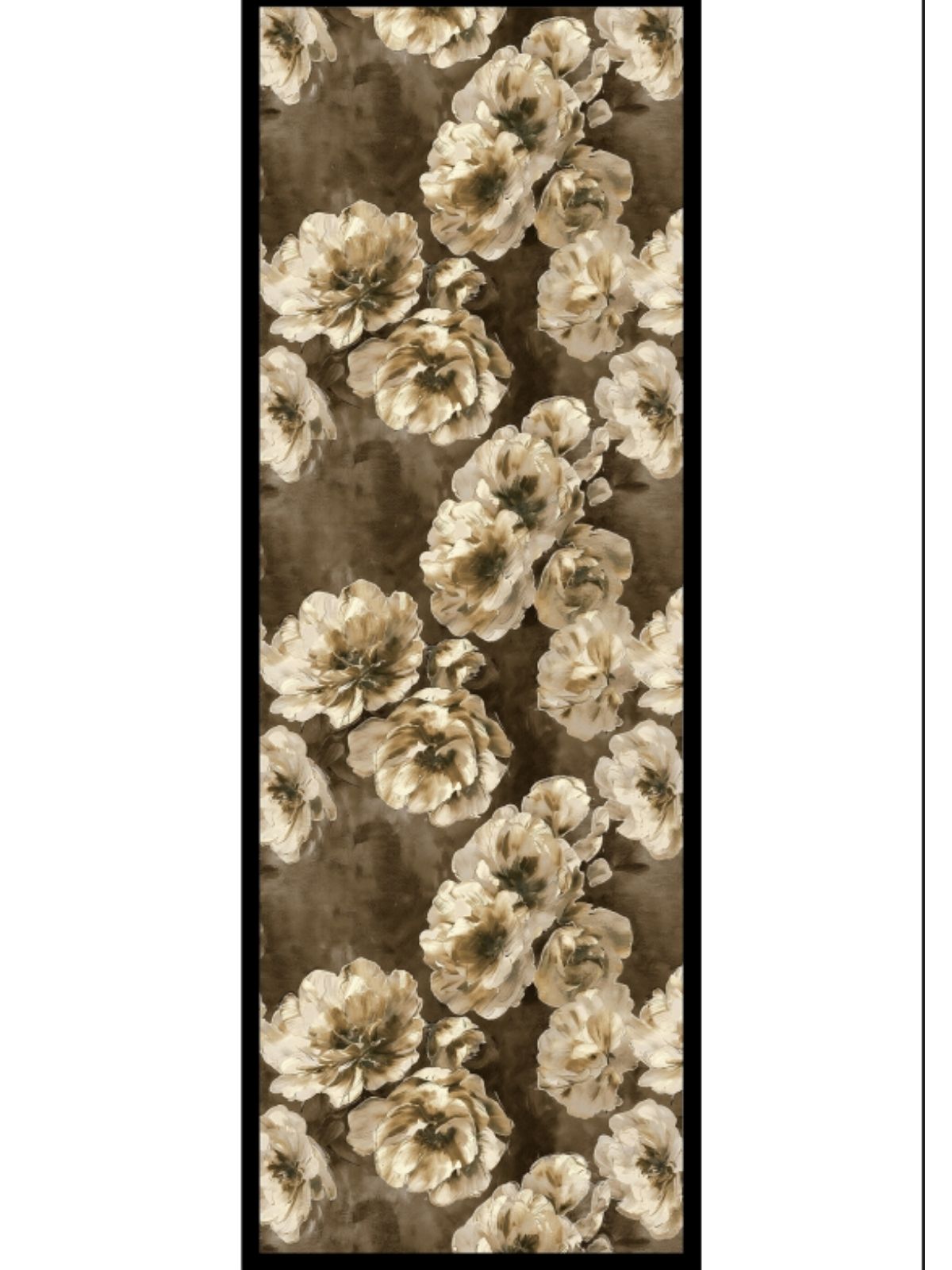 Zemheri Desen Şal 469-023 - V-13 - Kahve - Görsel 5