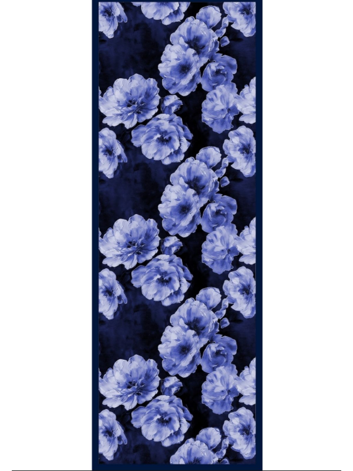 Zemheri Desen Şal 469-023 - V-16 - Derin Mavi - Görsel 6