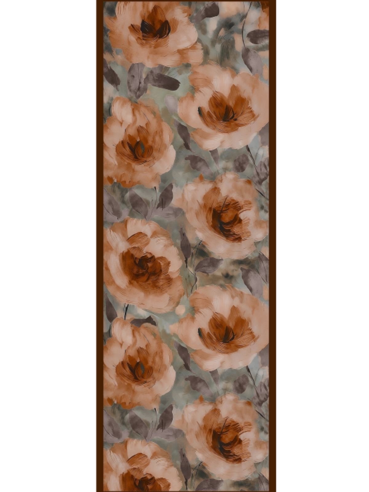 Nazende Desen Şal  469-020 - V-2 - Karamel