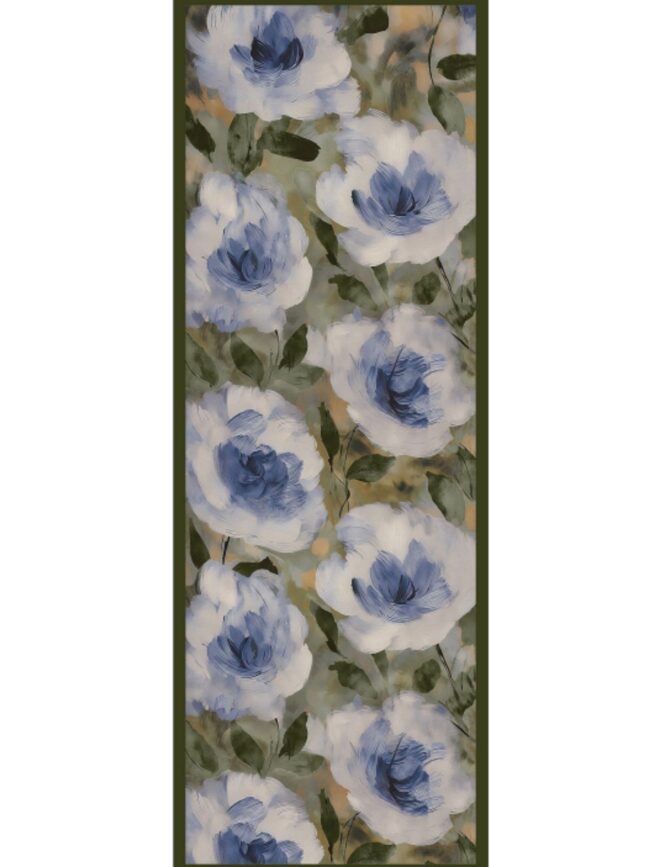 Nazende Desen Şal  469-020 - V-4 - Koyu Yeşil