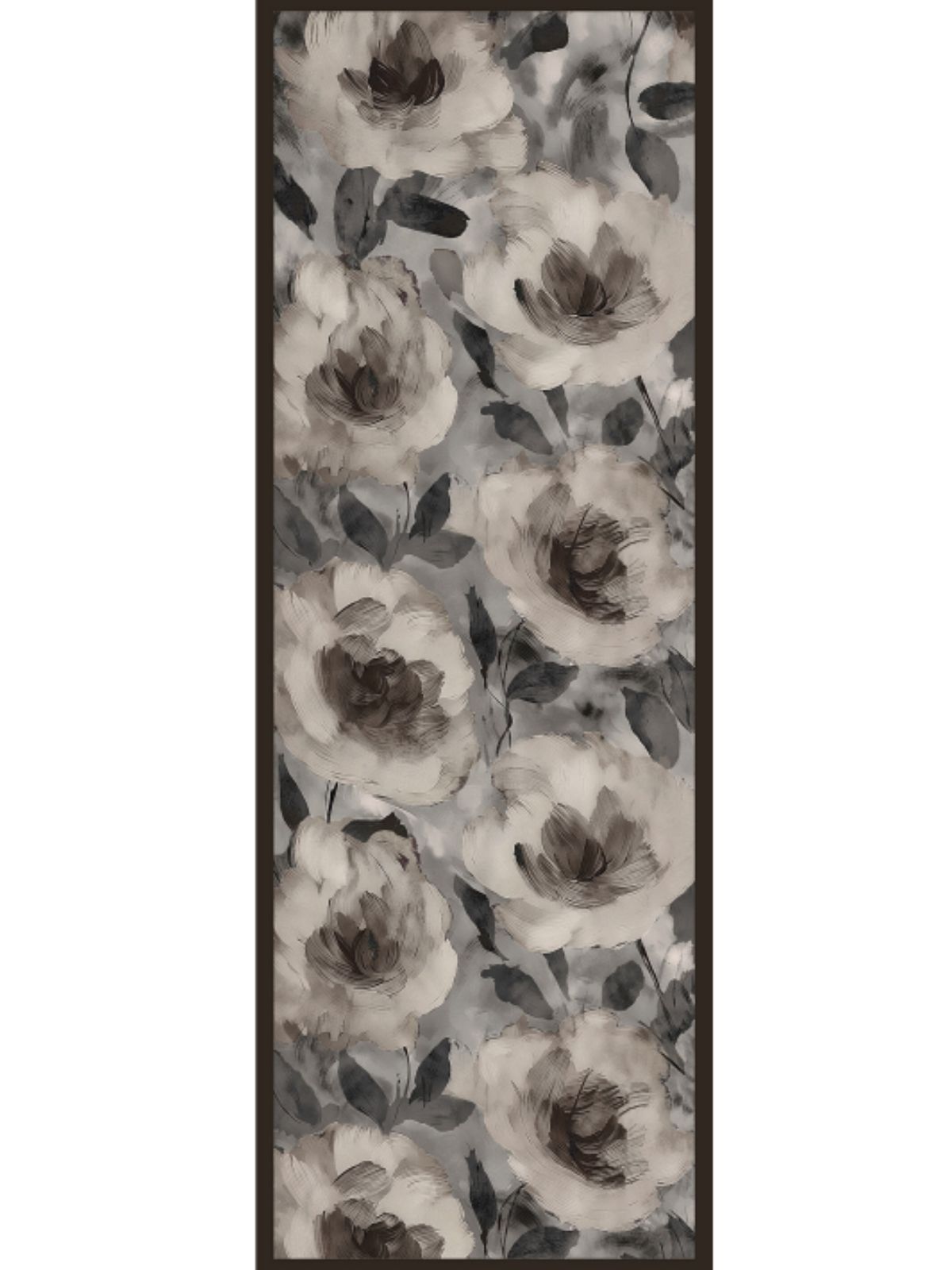 Nazende Desen Şal  469-020 - V-17 - Kahve Çekirdeği