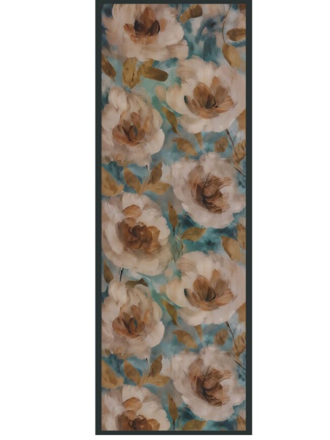 Nazende Desen Şal  469-020 - V-21 - Dumanlı Mavi