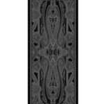 Rüya Tınısı Desen Şal  469-018 - V-1 - Siyah