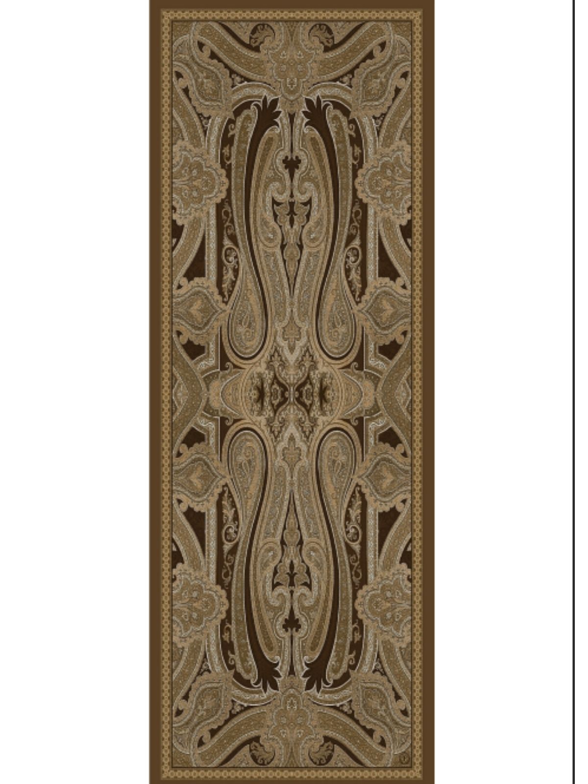 Rüya Tınısı Desen Şal 469-018 - V-8 - Ağaç Kabuğu