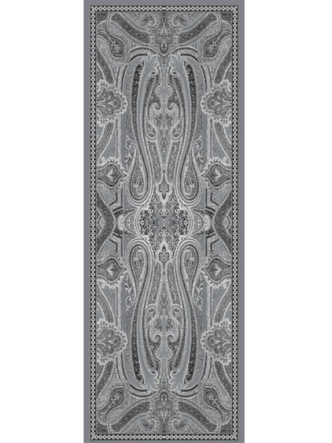 Rüya Tınısı Desen Şal 469-018- V-10 - Gri