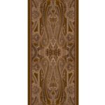 Rüya Tınısı Desen Şal  469-018 - V-12 - Koyu Taba