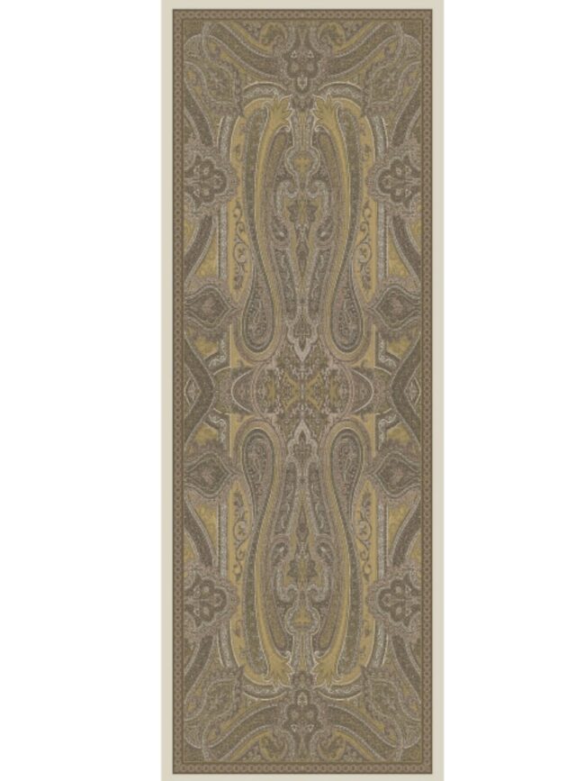 Rüya Tınısı Desen Şal 469-018 - V-14 - Açık gri