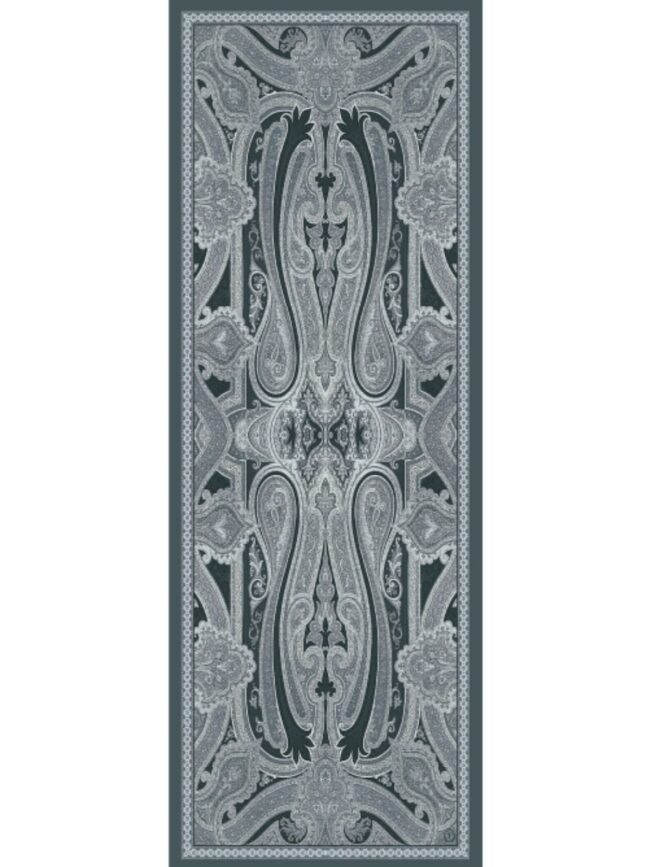 Rüya Tınısı Desen Şal 469-018 - V-17 - Buz Mavi