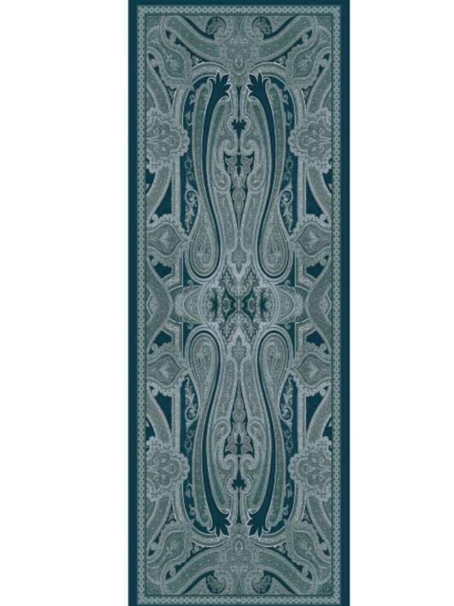 Rüya Tınısı Desen Şal 469-018 - V-18 - Petrol