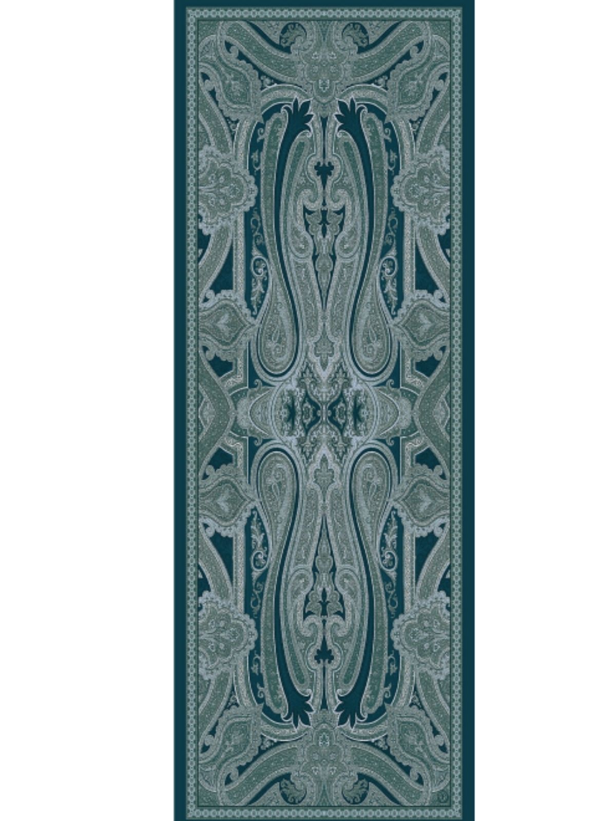 Rüya Tınısı Desen Şal 469-018 - V-18 - Petrol