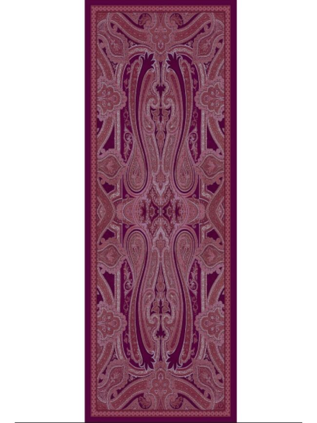 Rüya Tınısı Desen Şal 469-018 - V-19 - Mercan