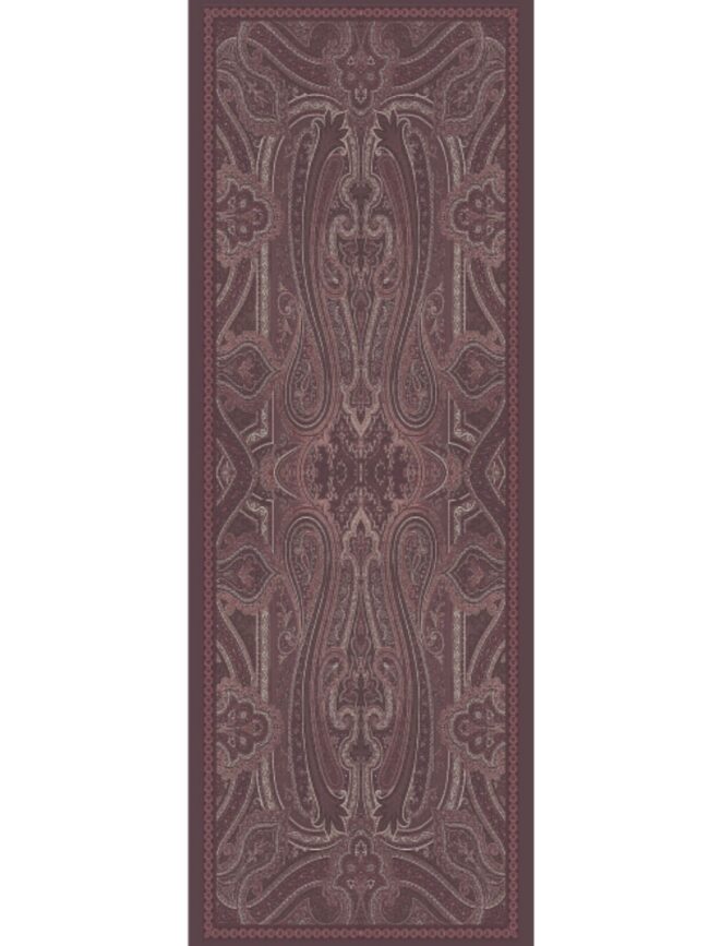 Rüya Tınısı Desen Şal 469-018 - V-20 - Mürdüm