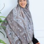 Mirşah Desen Şal  469-021 - V-2 - Küllü Gri