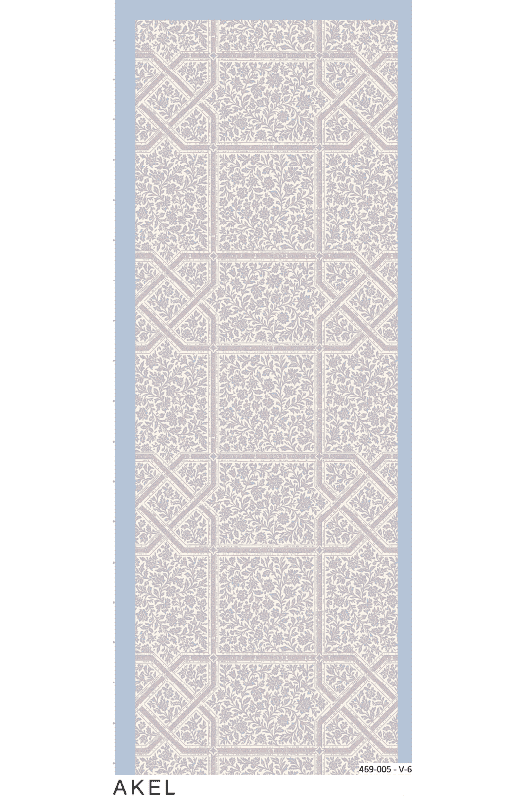 Viyana Şal Serisi - 469-005 - V- 6 - Gök Mavi