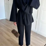 Pelerin İkili Takım TK100350  - Siyah