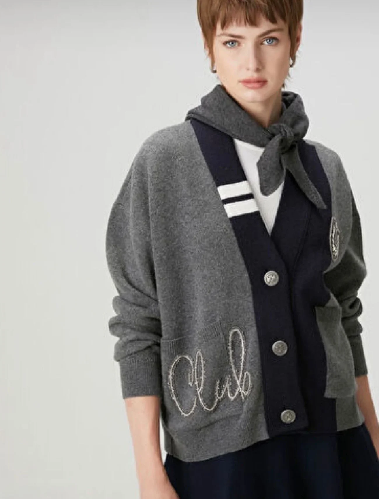 İşlemeli Muadil Hırka - Görsel 2