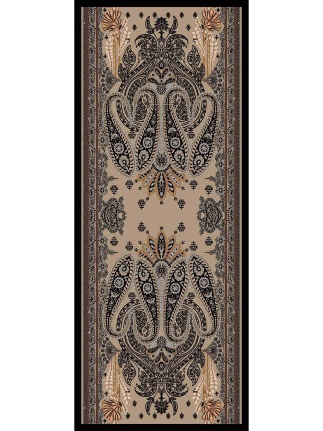 K.Vizon Buta Desen Yün İpek Şal