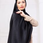 Çizgi Desen Siyah Jakar Şal (Hediye Şalımızdır)