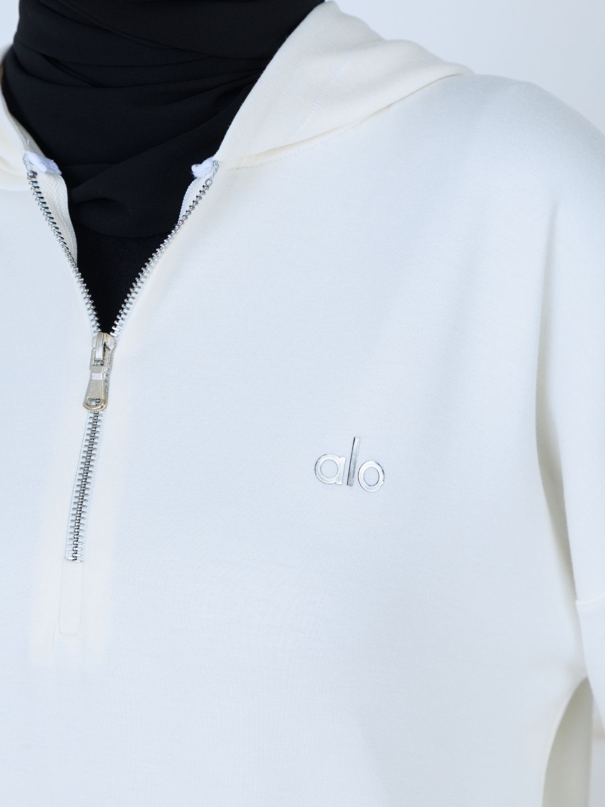 Alo Oysho Kumaş İçlikli İkil Takım - Beyaz - Görsel 2