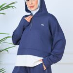 Alo Oysho Kumaş İçlikli İkil Takım - Lacivert