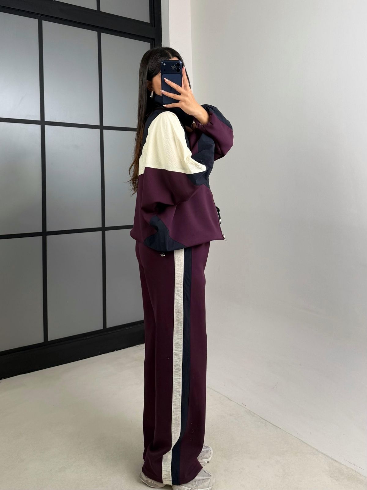 stvarius 3 Renkli Paraşüt İkili Takım - Bordo - Görsel 2