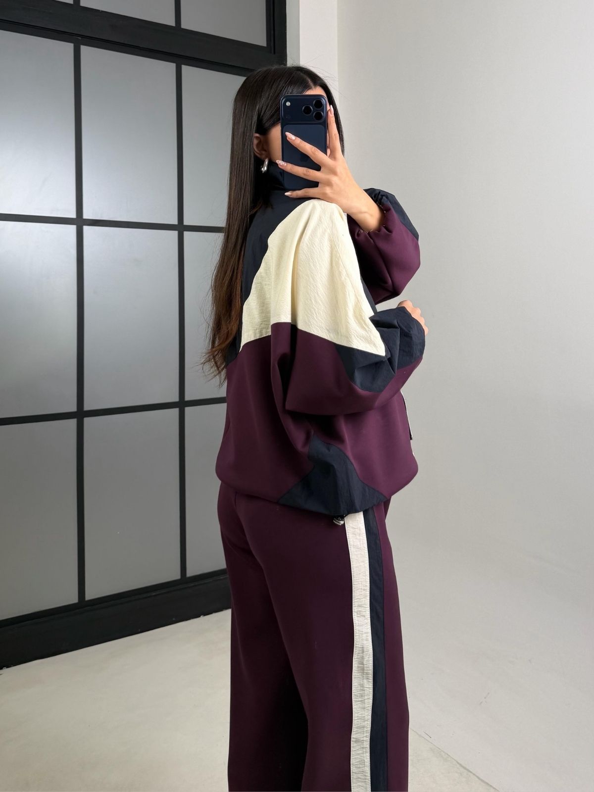 stvarius 3 Renkli Paraşüt İkili Takım - Bordo - Görsel 4