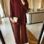 Premium Oysho Edoril İkili Takım TK100255 - Bordo