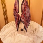 Kiremit Motifka Pamuk Şal