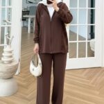 Alo Vintage İkili Takım - Kahve