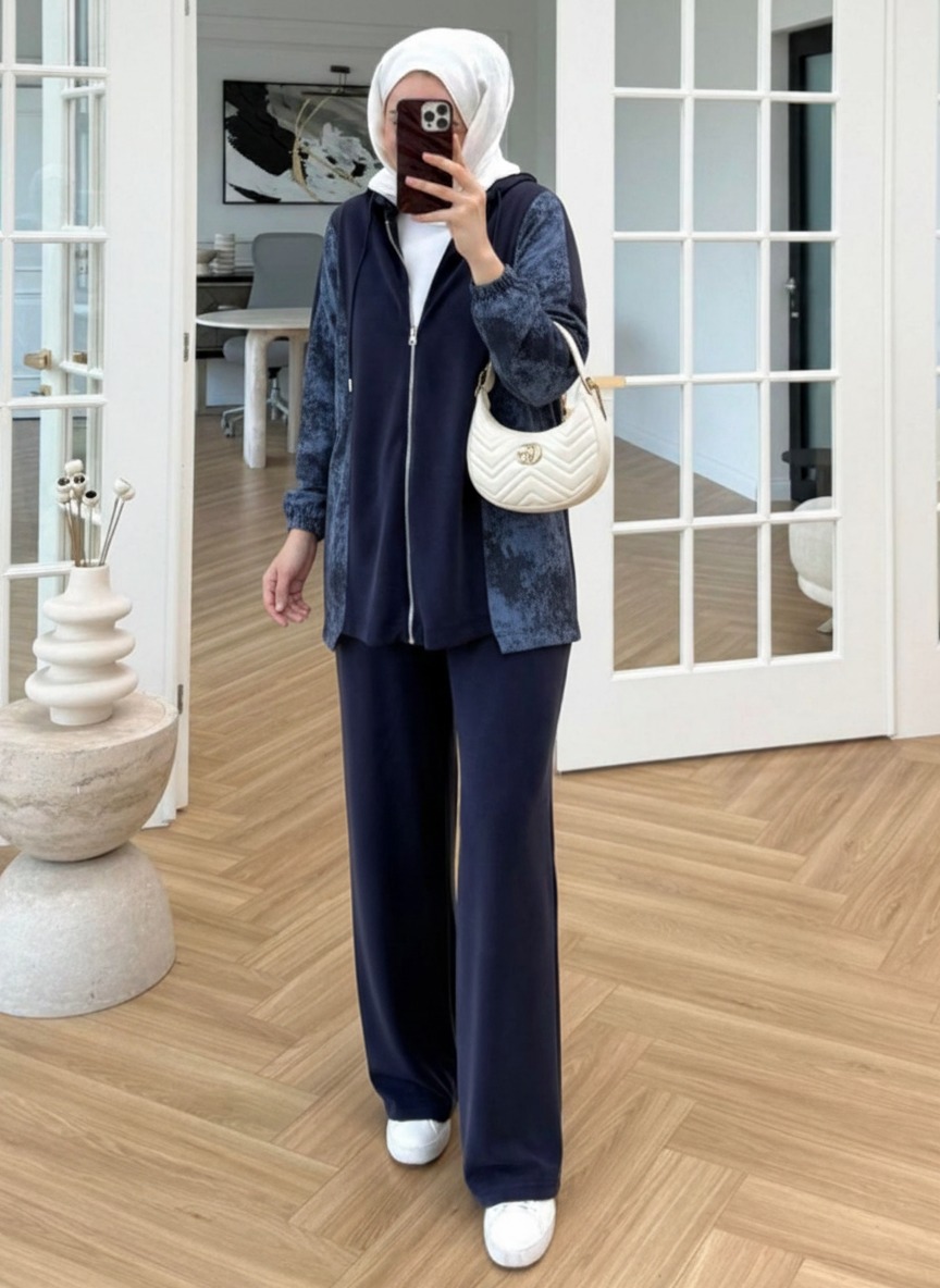 Alo Vintage İkili Takım - Lacivert