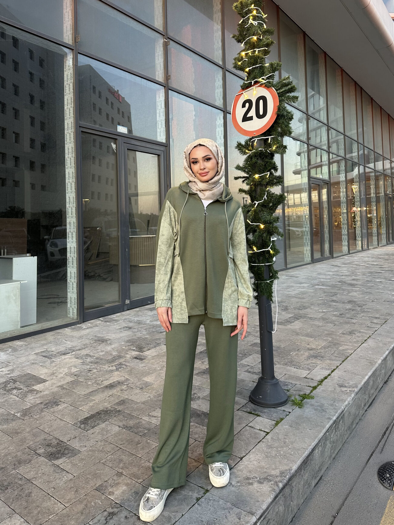 Alo Vintage İkili Takım - Haki